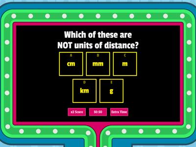   FFynone  Y7 - Introduction to science 2- measuring (gameshow quiz )