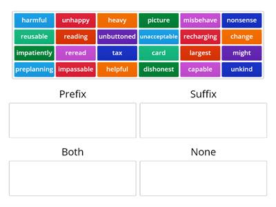 Affixes