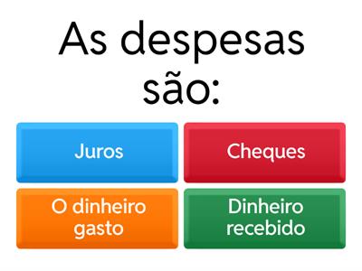 Despesas e Rendimentos 