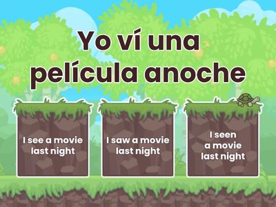 Grammar translation challenge 