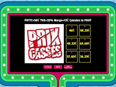 Calculs commerciaux