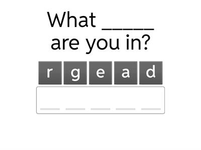 Room escape Kyongil 6th grade