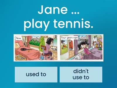 U2 AS5 Used to/didn't use to