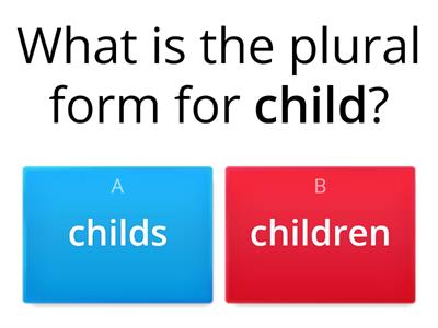 Plural Nouns