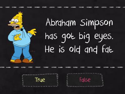 Describing physical appearance