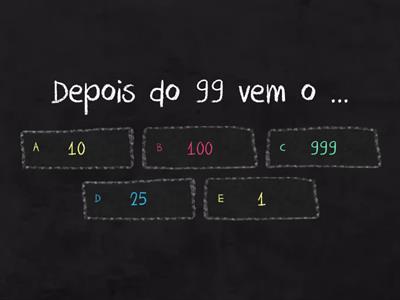 2º ano - Sondagem - Matemática