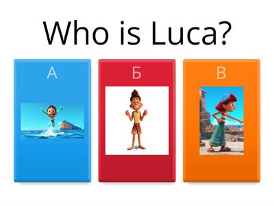  Luca by Disney - Lesson plan by Andrea Egea Pato копия