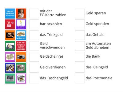  Geld Wortschatz