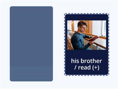 Present Simple (make up a sentence) 