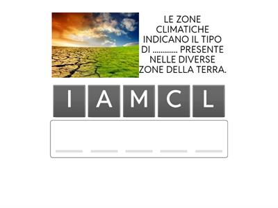 LE ZONE CLIMATICHE