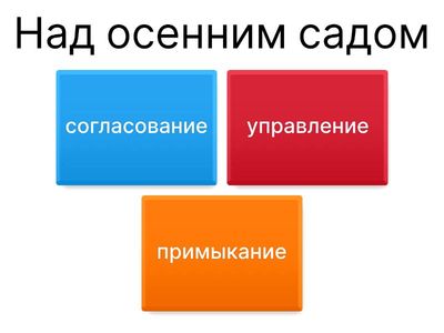 Подчинительная связь 