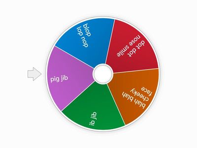 spin the wheel silly phares