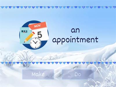 MAKE AND DO COLLOCATIONS