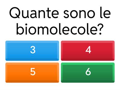 QUIZ DI SCIENZE