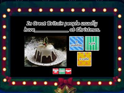 Christmas quiz for teenagers