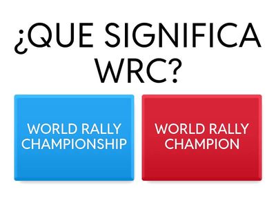 RALLY QUIZ SOBRE EL INFORME