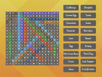 Easter Wordsearch