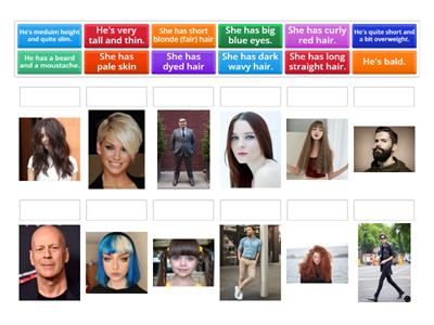 Describing people. Appearance