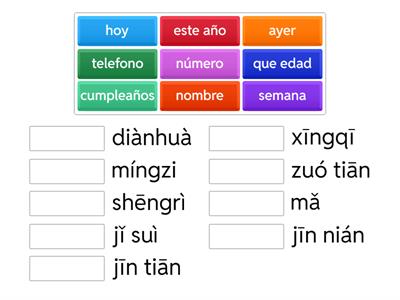 leccion 6 vocabulario ej 9