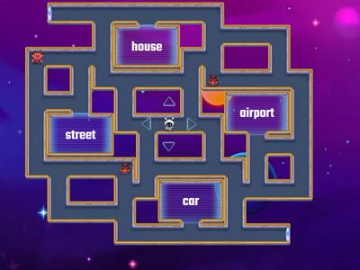 Our town!! Maze chase