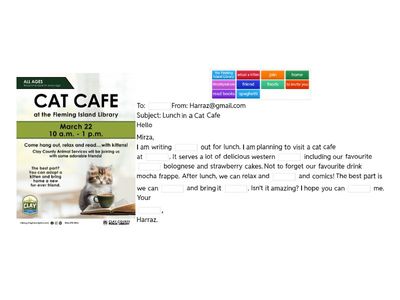 Email writing Year 3