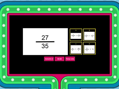  Multiplicación de fracciones