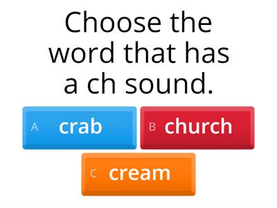 ch sound