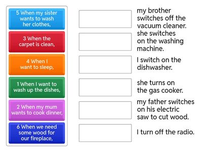 Electrical appliances. Form 7 