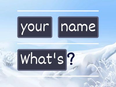 Go Getter 1_Unit 2_What's your name?