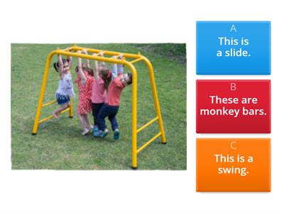 Playground Vocabulary