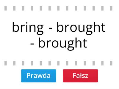 EC A2, irregular verbs, pt. 1