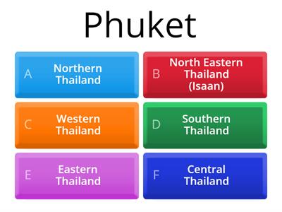 What region of Thailand are these provinces in?