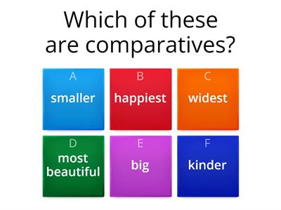 Comparatives