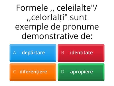 PRONUMELE  - EVALUARE CLASA a VII-a 