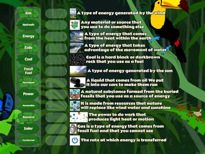 Types of energy-matching