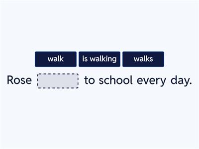 Present Simple vs. Present Continuous