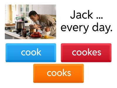 affirmatives / negatives / present simple