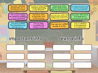 Defining/ Non-defining relative clause