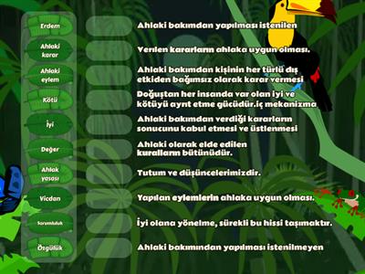 AHLAK FELSEFESİNİN KAVRAMLARİ