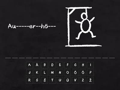 A1 schwierige Wörter