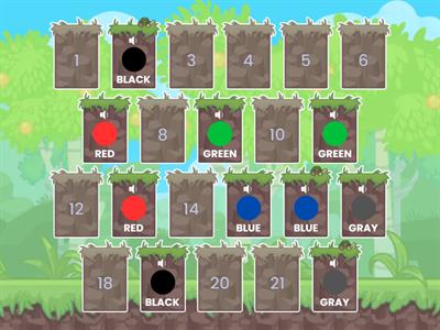 MEMORY GAME - COLORS