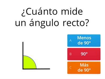 Tipos de ángulos