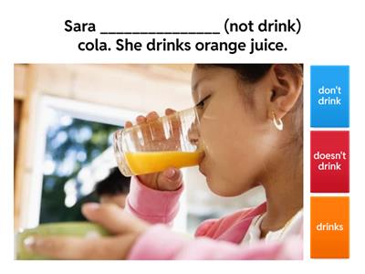 Present simple - Positive &Negative