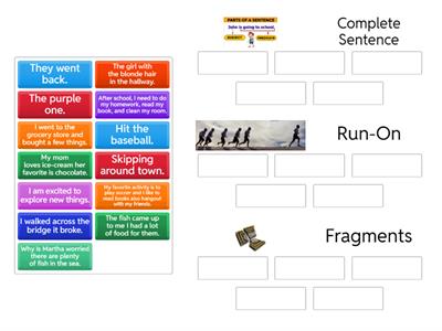 Complete, Fragments, & Run-Ons