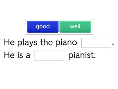 (B1) Adjective or Adverb?