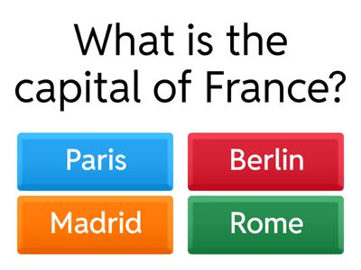 General Knowledge Quiz