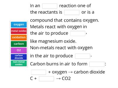 Oxidation 