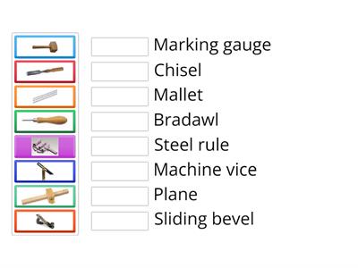 KS3 advanced woodwork tools