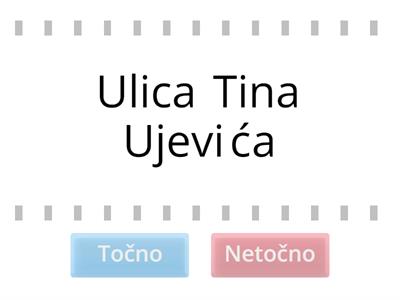 Veliko slovo u imenima ulica i trgova