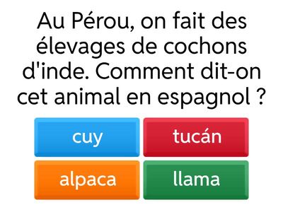 Quizz sur les traditions hispaniques